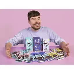 Чорний шоколад MrBeast Feastables Оriginal Chocolate Bars 60 г - мініатюра 5