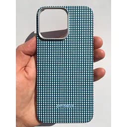 Протиударний чохол Pitaka Ultra-Slim MagSafe MagEZ Case 5 для iPhone 15 Pro Max Ocean (KI1501PBLUE) - мініатюра 9
