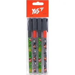 Набор гелевых ручек Yes пиши-стирай Minecraft 0.5 мм 4 шт. синий (450184)