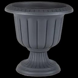 Горщик для квітів Serinova на ніжці Nergiz, 9.8 л, антрацитовий (N001-Antrasit)