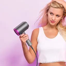 Фен Hoco HP13 Plus Hot and cold air hair dryer Rose red - мініатюра 6