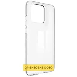 TPU чохол Epik Transparent 1.5 mm для Motorola Moto G32 Безбарвний прозорий - мініатюра 2