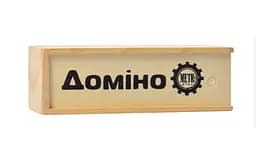 Настільна гра доміно M 0027, в дерев'яному пеналі (6903121911016)