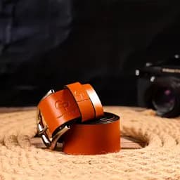 Ремінь шкіряний Grande Pelle чоловічий 3,8х120 см acs0024537 - мініатюра 7