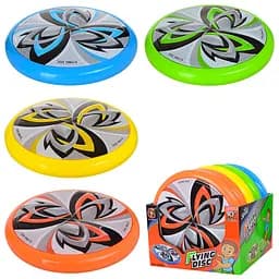 Летающая тарелка M 5659 25см SPORT BRAND МИКС