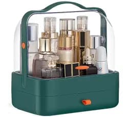 Органайзер для косметики настільний XPRO Single Drawer YM206 2 секції зелений (MER-14968_546) - мініатюра 2