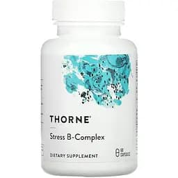 Комплекс вітамінів групи B Thorne Stress B-Complex, 60 вегакапсул