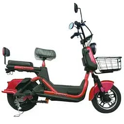 Електроскутер Двомісний Crosser CR2 (800W, 60V, 24Ah, графенові АБК) Червоний - мініатюра 2