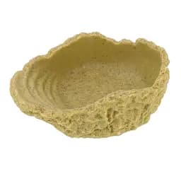 Поїлка та миска для купання Hobby Drinking Bowl M ochre 150мл. 14x11x5см (36277) - мініатюра 2
