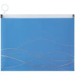 Папка А5+ Axent Waves-2 на блискавці zip-lock (1498-41-A)