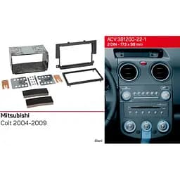 Перехідна рамка Mitsubishi Colt ACV 381200-22-1 - мініатюра 4