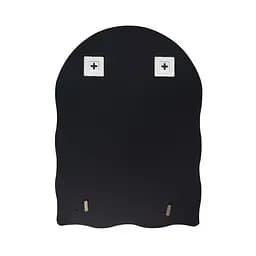 Дзеркало Lidz Anny 140.07.02 (1) 600x850x106 настінне з поличкою прямокутне з дугоподібним верхом та фігурними боками LD78AN6085 - мініатюра 4