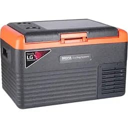 Автомобільний холодильник Brevia 30 л компресор LG (22515)