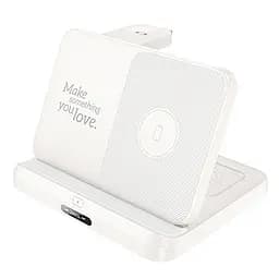 БЗП Hoco CQ7 Fold Charge 3-in-1 White