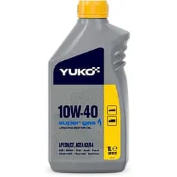 Автомобільна моторна олива Yuko SUPER GAS 10W-40 1л (4820070246131)