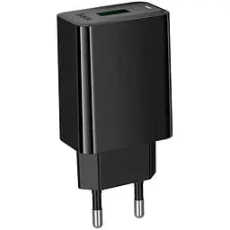 МЗП Hoco CS92A Leader 18W+QC3.0 (1USB-A) Black - мініатюра 5
