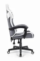 Комп'ютерне крісло Hell's Chair HC-1004 White-Grey (тканина) - мініатюра 4