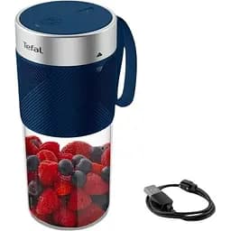Блендер Tefal Lightmix портативный для смузи синий (BL1CT8F0)