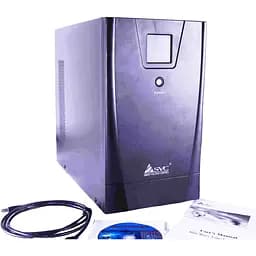 Джерело безперебійного живлення (ДБЖ) SVC SL-3KS-LCD 3000VA [121074] - мініатюра 3