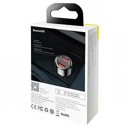 Автомобільний зарядний пристрій Baseus Magic Series Dual-USB QC 3.0 45W Black (CCMLC20A-01) - мініатюра 5