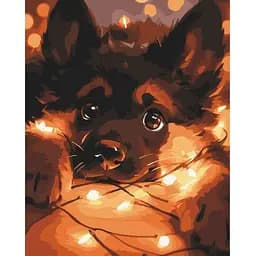 Картина за номерами Art Craft Мрійливе цуценя 40х50 см (11585-AC)