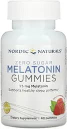 Натуральная добавка Nordic Naturals Melatonin Gummies 1.5 mg, 60 жевательных таблеток