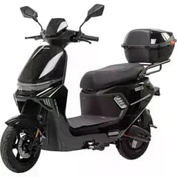 Електроскутер Двомісний Crosser CR15 (2500W, 72V/24Ah) Чорний +Кофр-багажник