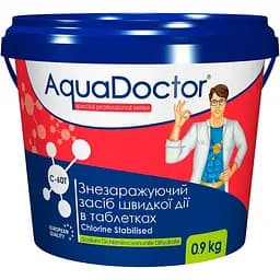 Хлор AquaDoctor C-60T в таблетках 0.9 кг
