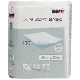 Пелюшки для малюків Seni Soft Basic 60х60 см 30 шт (5900516692308)