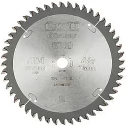Диск пиляльний DeWalt Extreme Workshop 184 х 16 мм 48 зубів (DT4092)