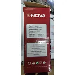 Фен для сушіння волосся Nova NV-3362 дорожній складна ручка 1000 Вт білий/жовтий - мініатюра 4