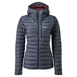 Женский пуховик Rab Microlight Alpine Jacket Womens 12 Темно-синий