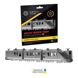 Колекцiйна модель Metal Time Night Rider 3000 Apocalyptic Train MT083