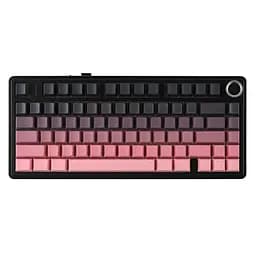 Ігрова механічна клавіатура AULA F75 / Три режими підключення / Leobog Axis Reaper Switch / Pink