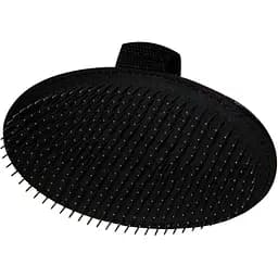 Щітка-пуходерка для котів та собак Croci Vanity з напиленням наручна 7.5х13.5 см чорна (C6067419)