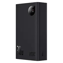 Портативний ЗП Power Bank Baseus Adaman2 Digital Display 30W VOOС OS 20000 mAh (PPAD050101) Black - мініатюра 2