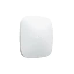 Інтелектуальна централь Ajax Hub 2 (4G) біла з 2G, 3G, 4G, Ethernet, підтримкою датчиків з фотоверифікацією (26-00159)