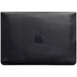 Шкіряний чохол-конверт BlankNote на магнітах для MacBook 15 дюйм Темно-синій
