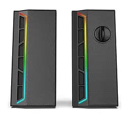 Акустичні колонки Redragon Calliope GS580 (2.0) 2x5Вт (живлення від USB) Чорні - мініатюра 4
