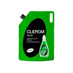 Средство для мытья посуды Clerom Apple дой-пак 1.1 л