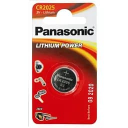 Батарейка Panasonic CR 2016 Lithium x 1 (CR-2016EL/1B)