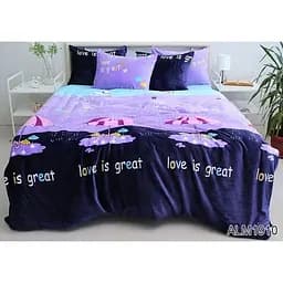 Комплект постільної білизни TAG Tekstil мікрофібра 2-спальний 000267699 (ALM1910)