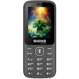 Мобильный телефон Sigma X-Style 242 Lucky Grey UA UCRF