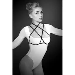 Портупея на груди Bijoux Pour Toi - LOLA, еластичний поліестер