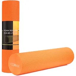 Масажний ролик Cornix EVA+ 60 x 15 см (валик, ролер) XR-0307 Orange