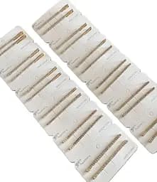 Набір заколок-невидимок з камінцями 24 шт