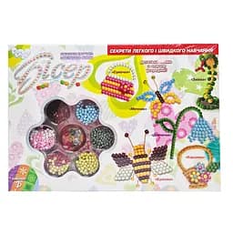 Набор бисера для творчества Б6-1...4 большие бусины Пчелка