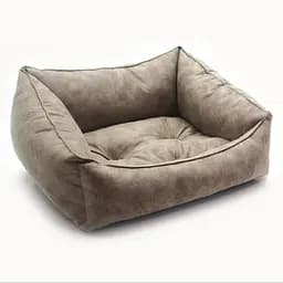 Лежак для кошек и собак Zoo-hunt Челси коричневый №1 30х40х18 см