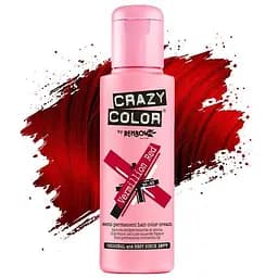 Тент-краска для волос Crazy Color оттенок 40 насыщенный черно-красный 100 мл