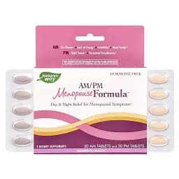 Жіноче здоров'я при менопаузі Nature's Way AM/PM Menopause Formula 60 таблеток
